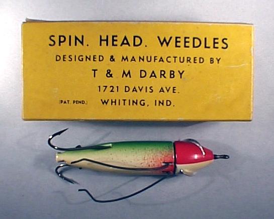 miscellaneous antique fishing lures